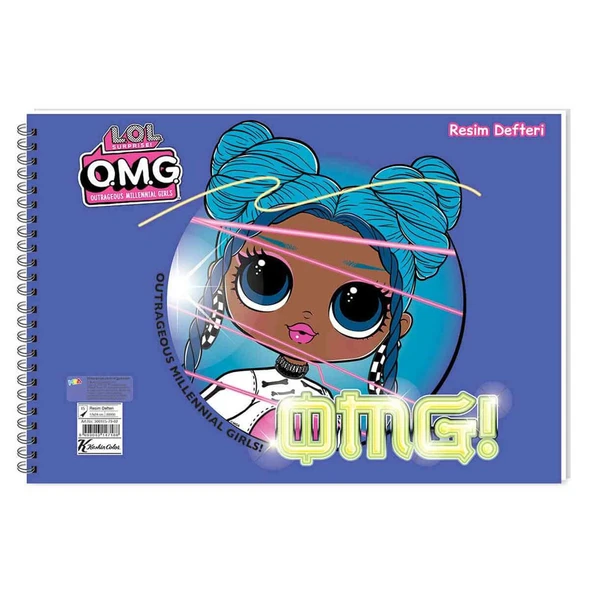 Keskin Color Lol Resim Defteri Omg 25X35Cm 15 Yaprak 300215-79 (1 Adet) ürün görseli 1