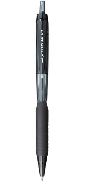 Uni-Ball Roller Kalem Jetstream 101 0.7N Rt Hızlı Yazı Siyah Sxn-101 (12 Li Paket) ürün görseli 1