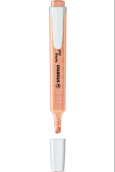 Stabilo Fosforlu Kalem (İşaret Kalemi) Swing Cool 1-4 Mm Kesik Uç Pastel Mat Turuncu 275/125-8 (10 Lu Paket) ürün görseli 1