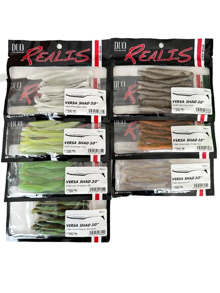 Duo Realis Versa Shad 3'' Silikon Yem 7.6cm 10 Adet ürün görseli 1