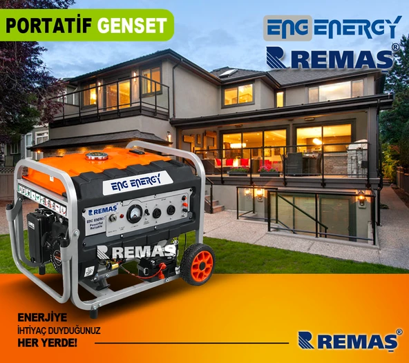 Energy KM4000-M Benzinli Jeneratör - Resim 3