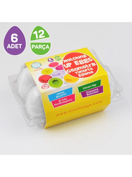Circle Toys Geometrik Yumurta Eşleme Oyunu ürün görseli 1