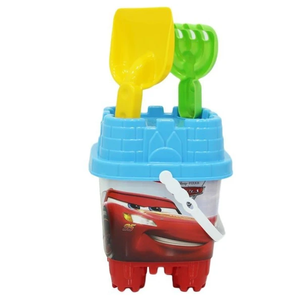 Dede Oyuncak Cars Küçük Kale Kova Plaj Seti 01566 ürün görseli 1