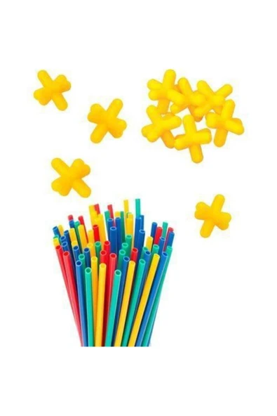 Dede Süper Bambu Çubuklar 300 Parça 03462 - Resim 3