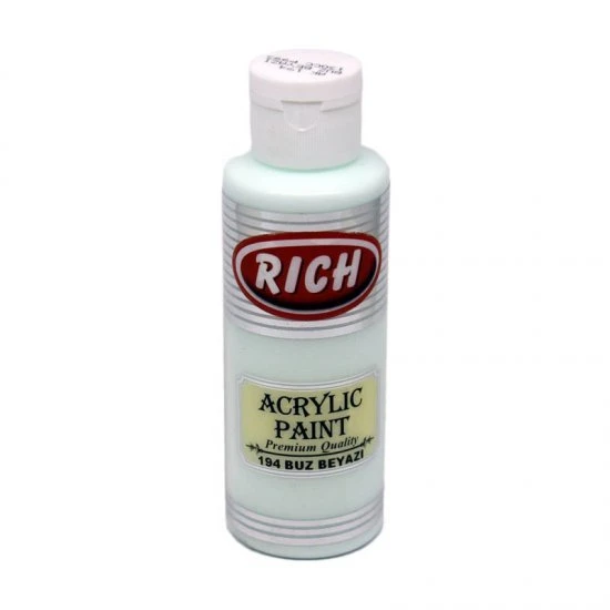Rich Akrilik Boya 120 Cc Buz Beyazı 194 ürün görseli 1