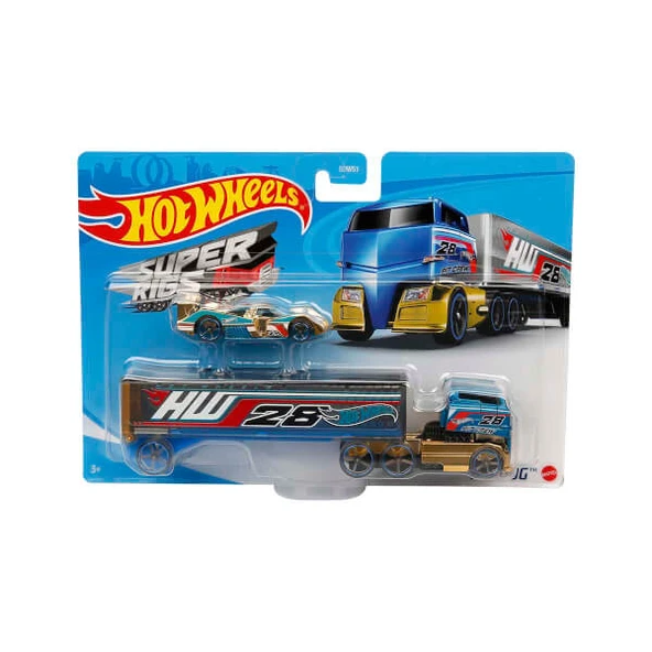 Mattel Oyuncak Hot Wheels Taşıyıcı Tır Bdw51 (Karışık Model 1 Adet) ürün görseli 1