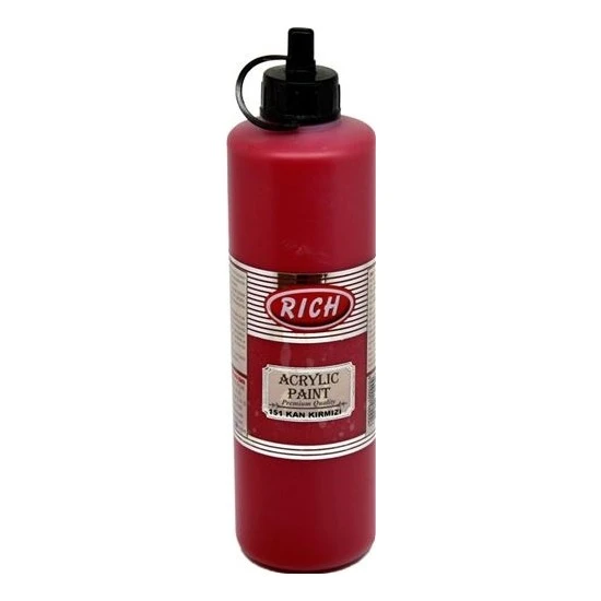 Rich Akrilik Boya 500 Cc Kan Kırmızı 151 ürün görseli 1