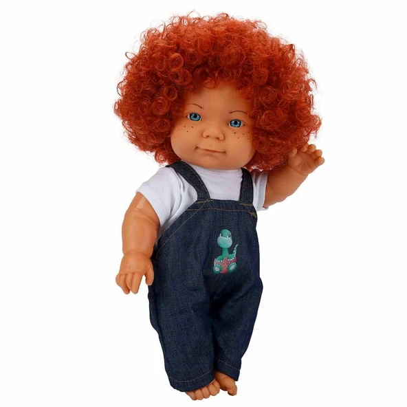 Sunman Oyuncak Curly Kıvırcık Saçlı Bebek 35Cm S01030151 (Karışık Renk 1 Adet) ürün görseli 1