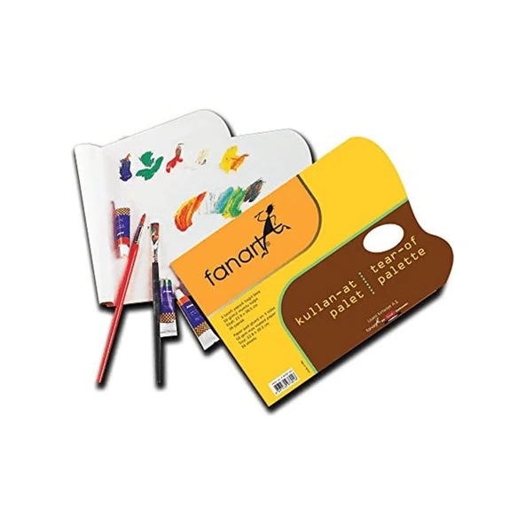 Fanart Academy Kullan-At Kağıt Palet 22,8X30,5Cm LV-F-9250.23 ürün görseli 1