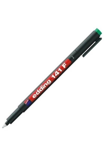 Edding Asetat Kalemi Permanent Yeşil E-141F (10 Lu Paket) ürün görseli 1