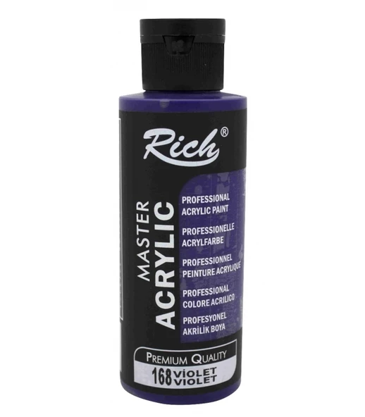 Rich Akrilik Boya 120 Cc Violet 168 ürün görseli 1