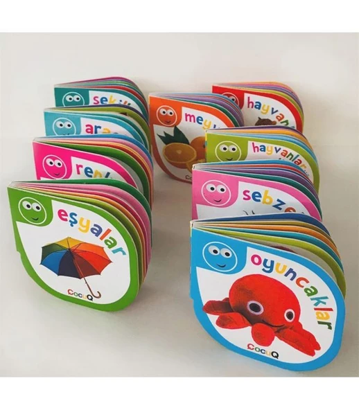 4E İlk Minik Kitaplarım Çocuq (9 Lu Set) - Resim 2