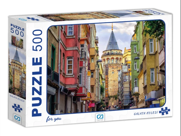 Ca Puzzle 500 Parça Galata Kulesi 7502 ürün görseli 1