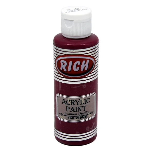 Rich Akrilik Boya 120 Cc Vişne 160 ürün görseli 1