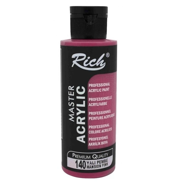Rich Akrilik Boya 120 Cc Yalı Pembe 140 ürün görseli 1
