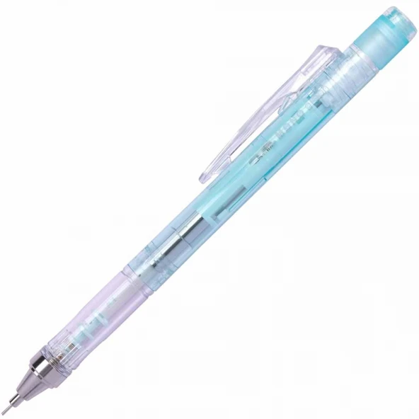 Tombow Mono Graph Mekanik Kurşun Kalem Versatil Kalem 0.5 Mm Şeffaf Nane LV-T-DPA-138D ürün görseli 1