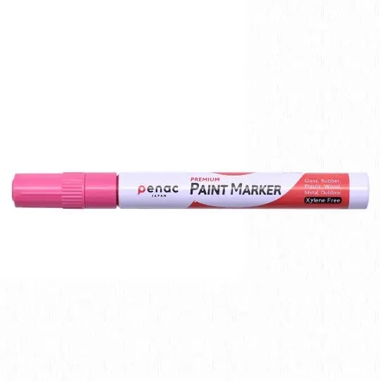 Penac Markör Paint Boya Kalemi Pembe Yuvarlak Uçlu 2-4Mm OT0140-PK (12 Li Paket) ürün görseli 1