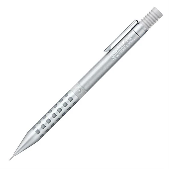 Pentel Teknik Çizim ve Yazı İçin Vesatil Kalem 0.3 Mm Metalik Gri Q1003-Pl7 ürün görseli 1
