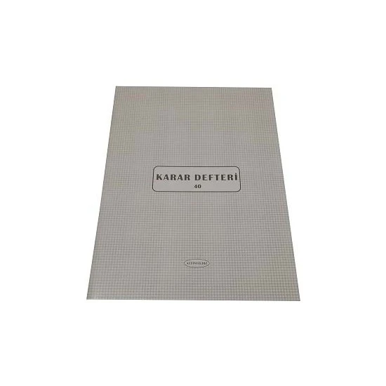 Altınyıldız Karar Defteri Karton Kapak 40 Yaprak CEMD-034 (12 Li Paket) ürün görseli 1