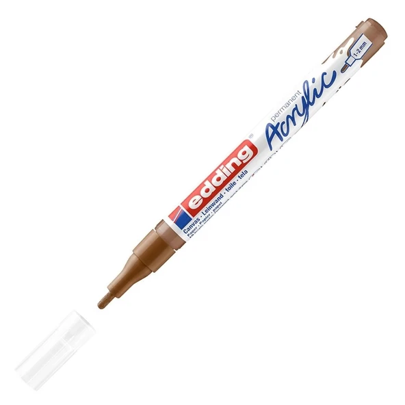Edding Markör Kalem Akrilik İnce Uçlu Fındık Kahvesi 919 (10 Lu Paket) ürün görseli 1