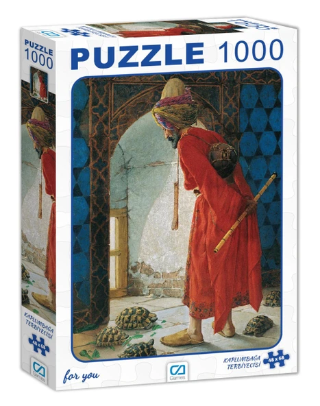 Ca Puzzle 1000 Parça Kaplumbağa Terbiyecisi 7006 ürün görseli 1