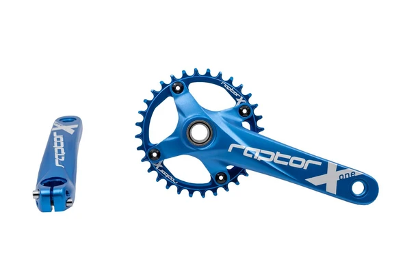 BİKE SKY EVO 32T MAVİ Tekli Aynakol – MTB Dağ Bisikleti Krank, Alüminyum, ürün görseli 1