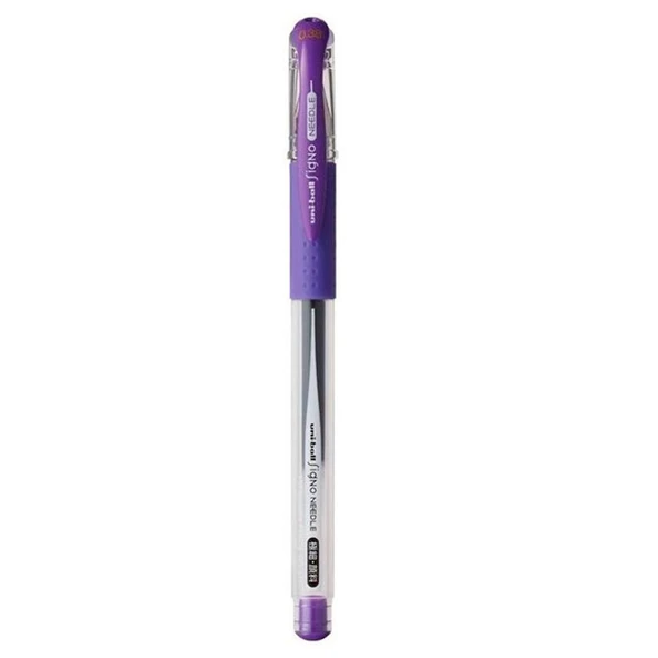 Uni-Ball Roller Kalem Signo Needle İğne Uç 0.38 Mm Mor Um-151Nd (10 Lu Paket) ürün görseli 1