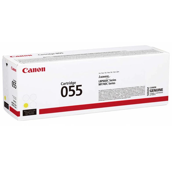 Tonersepeti Canon CRG-055 3013C002 Sarı  Toner ürün görseli 1