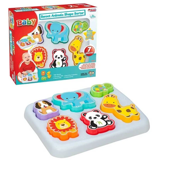 Dede Oyuncak Sevimli Hayvanlar Bultak Puzzle 03431 - Resim 2
