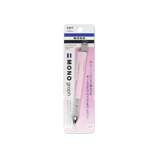 Tombow Versatil Kalem Mono Graph Pastel 0,5 Mm Blister Paket M.Pembe LV-T-DPA-136D ürün görseli 1