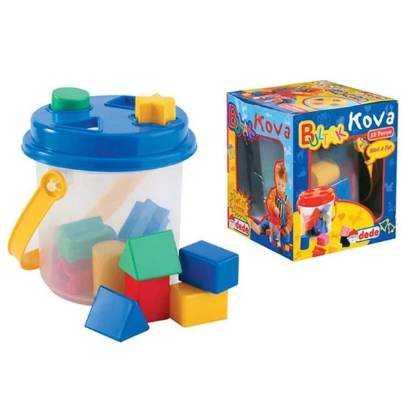 Dede Oyuncak İn My Mind Bul-Tak Puzzle Kova 02006 ürün görseli 1