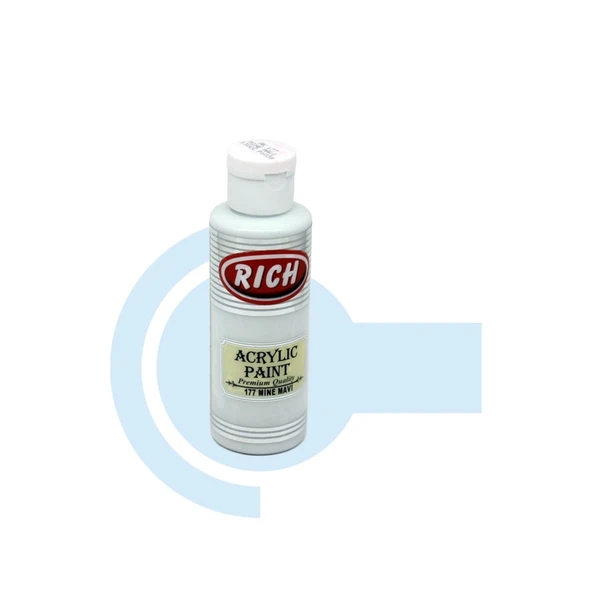 Rich Akrilik Boya 120 Cc Mine Mavi 177 ürün görseli 1