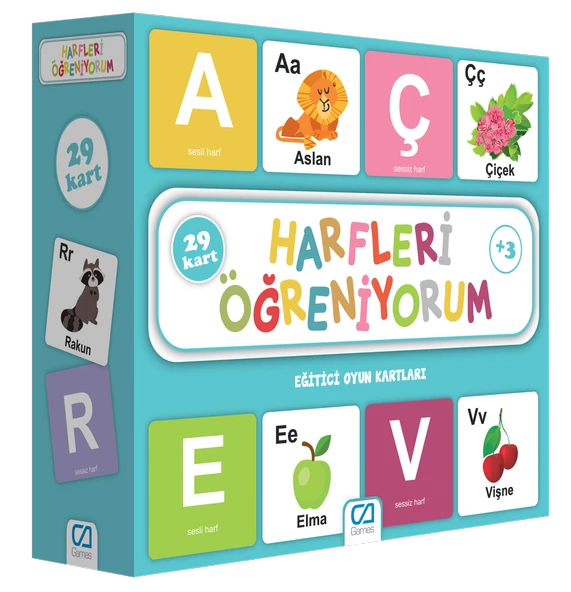 Ca Puzzle Eğitici Harfleri Öğreniyorum 5042 ürün görseli 1