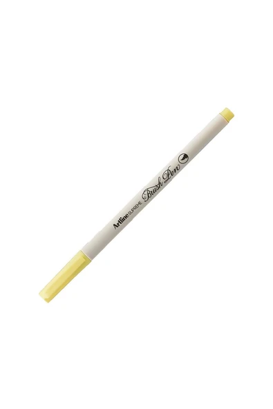 Artline Supreme İnce Fırça Uçlu Markör Kalem Açık Sarı Lv-A-Epfs-F L.Yellow LV-A-EPFS-F (12 Li Paket) ürün görseli 1