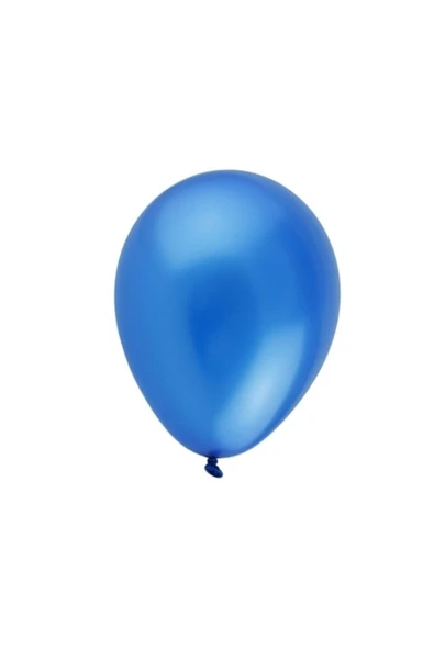 Balonevi Balon Metalik Mavi (100 Lü Paket) ürün görseli 1