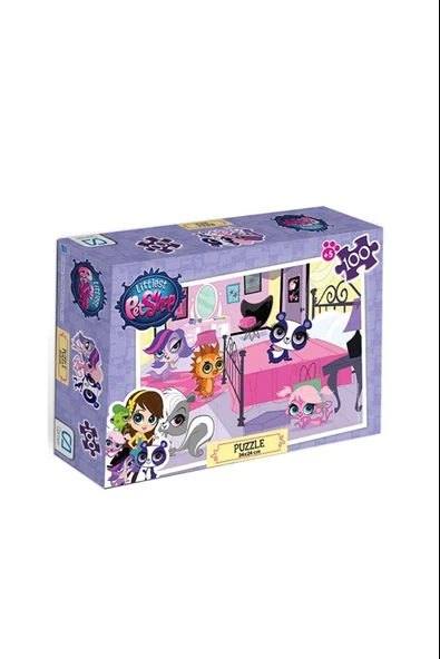 Ca Games Puzzle 100 Parça Littlest Petshop 5011 - Resim 2