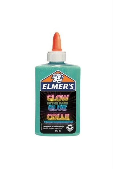 ElmerS Karanlıkta Parlayan Yapıştırıcı Slime Mavi 147ML 2162078 ürün görseli 1