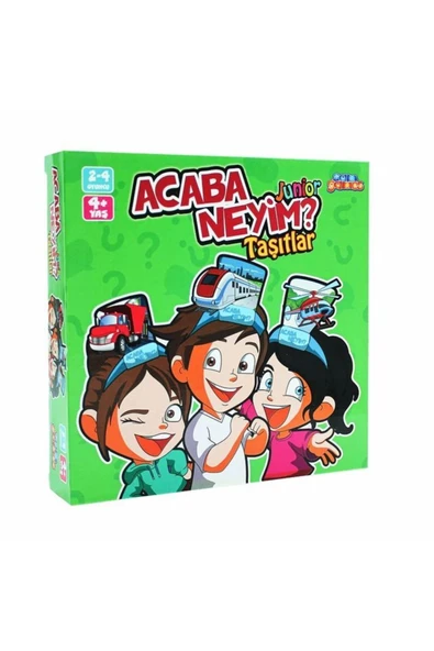 Sam Games Acaba Neyim Junior Taşıtlar Kutu Oyunu 72605 ürün görseli 1