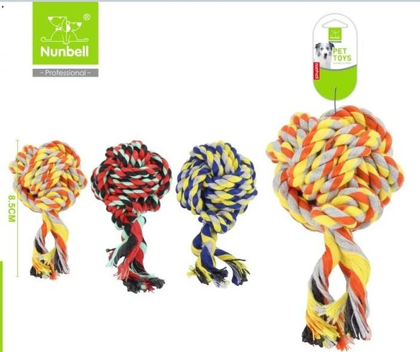 Nunbell Köpek Diş Stres Topu M 8,5 cm ürün görseli 1
