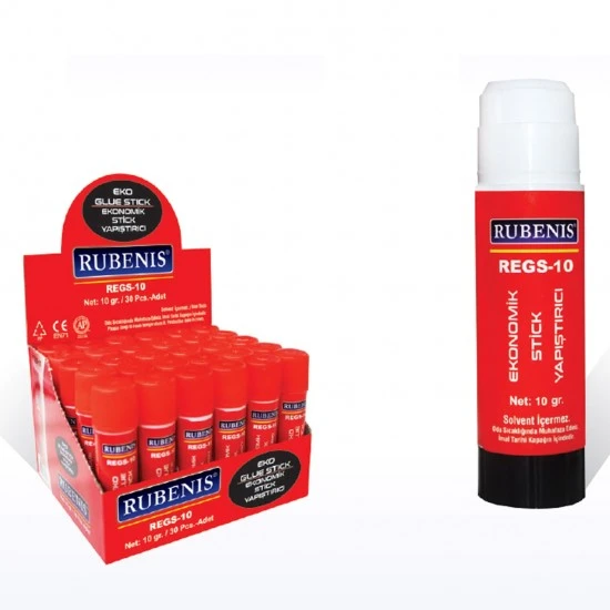 Rubenis Stick Yapıştırıcı 10 Gram Rg-10 (30 Lu Paket) ürün görseli 1