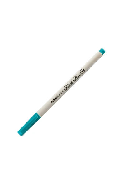 Artline Supreme İnce Fırça Uçlu Markör Kalem Turkuaz Lv-A-Epfs-F Turquoise LV-A-EPFS-F (12 Li Paket) ürün görseli 1