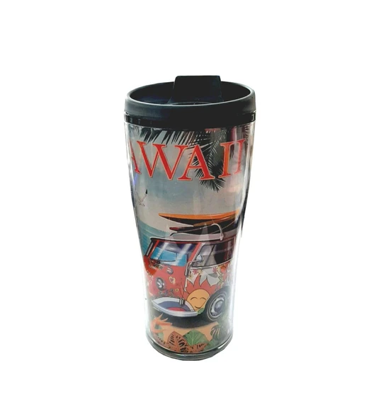 Herevin Desenli Konik Kahve Bardağı 440 Cc - Hawaii 161483-018 ürün görseli 1