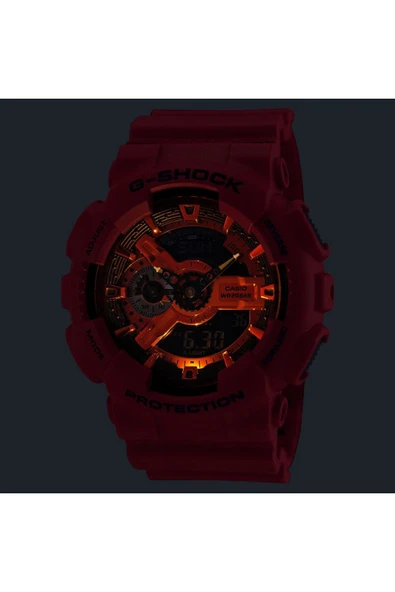 CASIO GA-110RRB-4ADR Kol Saati - Resim 3