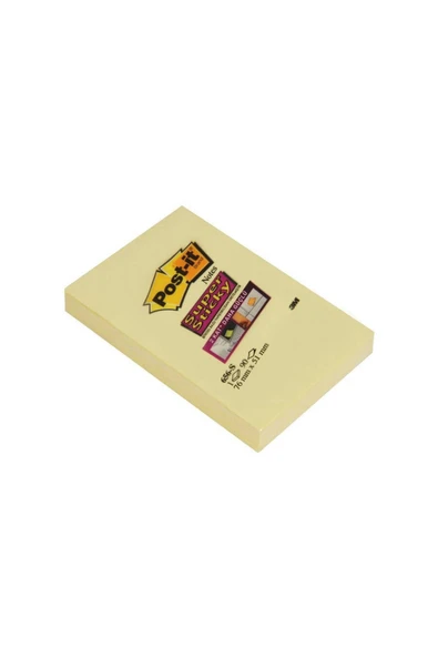 Post-İt Yapışkanlı Not Kağıdı 51X76Mm 90 Yaprak Sarı 656-12Ss (12 Li Paket) ürün görseli 1