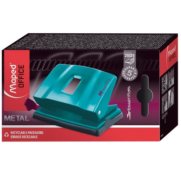 Maped Perfaratör (Delgeç) Essentials Metal 20-25 Sayfa Kapasiteli 402400 ürün görseli 1