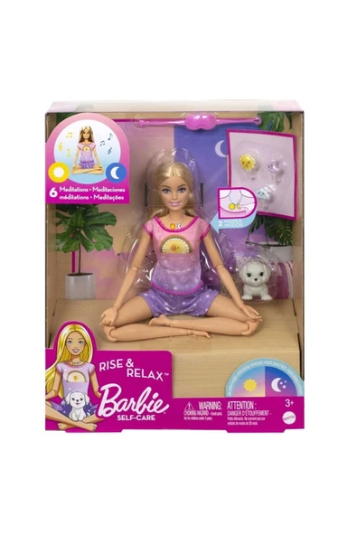 Barbie Oyuncak Meditasyon Yapıyor Oyun Seti Hhx64 ürün görseli 1