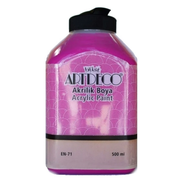 Artdeco Akrilik Boya 500 Ml Fuşya 3653 ürün görseli 1