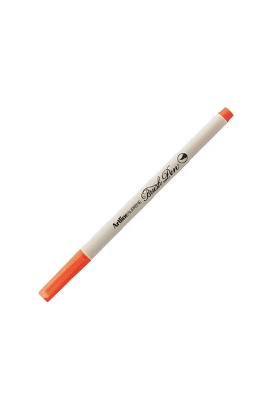 Artline Supreme İnce Fırça Uçlu Markör Kalem Fosforlu Turuncu Lv-A-Epfs-F Flo Orange LV-A-EPFS-F (12 Li Paket) ürün görseli 1