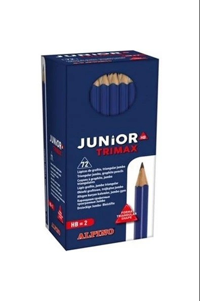 Alpino Kurşun Kalem Junior HB2 Ju-014 (144 Lü Paket) ürün görseli 1