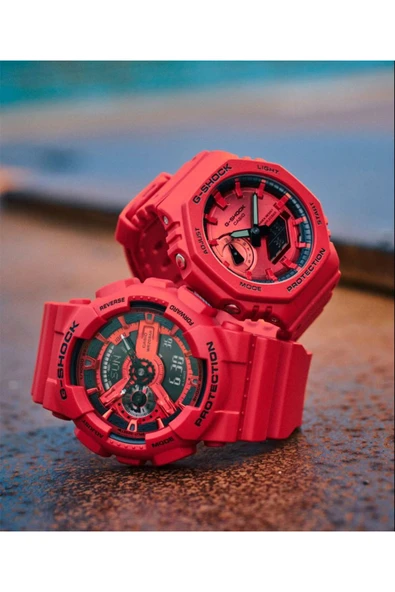 CASIO GA-110RRB-4ADR Kol Saati - Resim 4